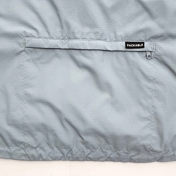 Columbia Women Vintage Packable Convertible Lightweight Jacket Vest Blue Size M - Picture 8 of 16